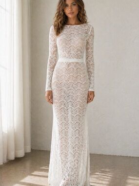 chinese dress ladies Floral Maxi Dress with Long Sleeves - Helena